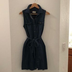 Jean dress, small
